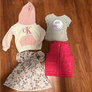 Girl 24M & 2T clothes bundle